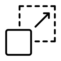 Scalability vector icon