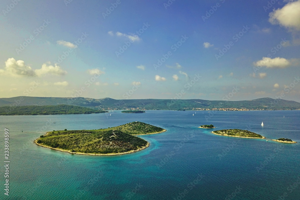 Wall mural Mediterranean islands and coastline