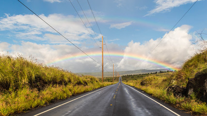 Regenbogen auf Big Island, Hawaii