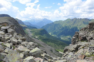 Fototapeta na wymiar San Pellegrino Dolomites (Italy)