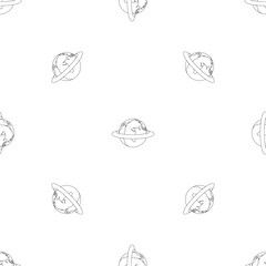 Around the earth pattern seamless vector repeat geometric for any web design