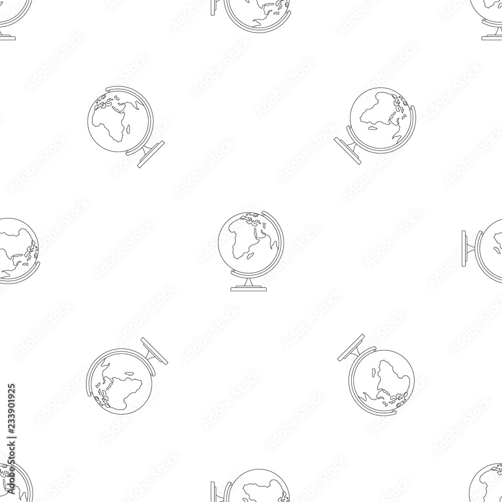 Poster map pattern seamless vector repeat geometric for any web design