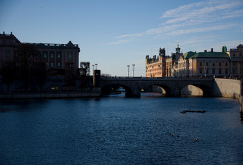 Government buildings in Stockholm, Sweden