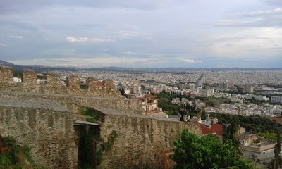 The beutiful city of Thessaloniki in Northern Greece