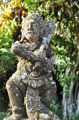 statue in temple of bali