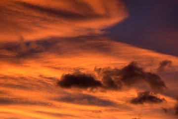 Sunset clouds