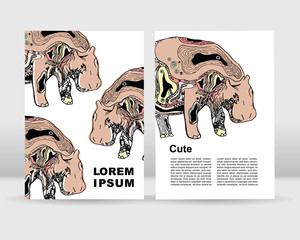 Abstract background. It can be used for posters, cards, flyers, brochures, magazines and any kind of cover