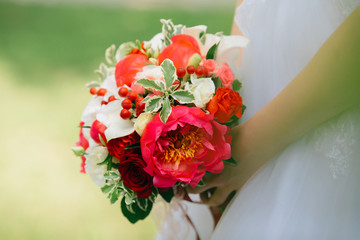 Wedding bouquet.