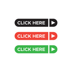 Click here web buttons. Web button click here for website