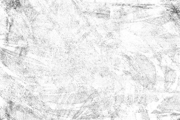 Obraz premium Abstract monochrome background. Texture is black and white in grunge style. Pattern of chips, cracks, scuffs, dust, stains