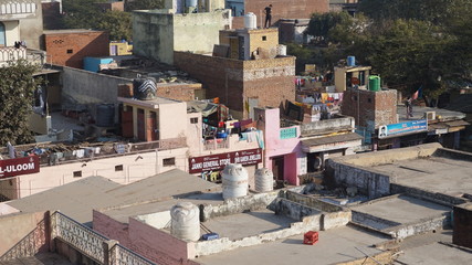 sur les toits d'agra