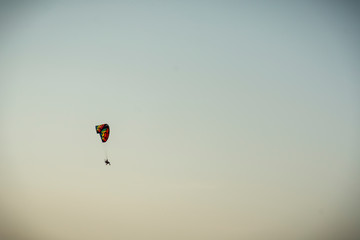 parachute man