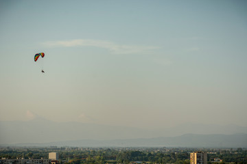 parachute man