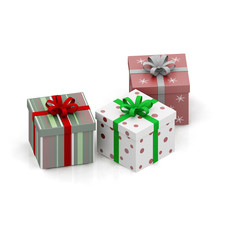 Christmas holiday 3D rendering