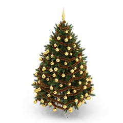 Christmas holiday 3D rendering