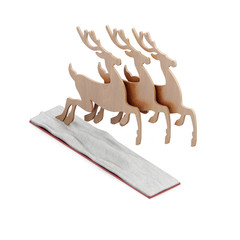 Christmas holiday 3D rendering