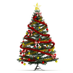 Christmas holiday 3D rendering