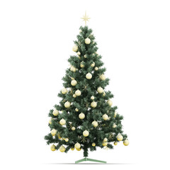 Christmas holiday 3D rendering