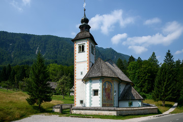 Fototapeta na wymiar Lake Bohinj, Slovenia