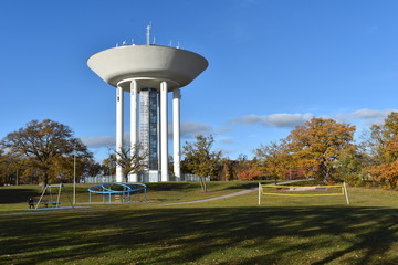 Water tower in Kalmar Sweden © mongoliet