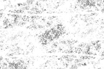 Black and White background. Abstract monochrome surface Seamless pattern of cracks, chips, scratches, stains, scuffs.