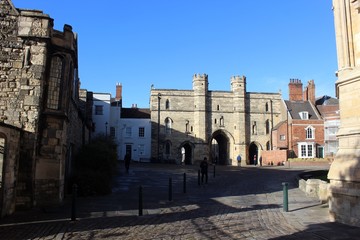 Obraz premium Exchequer Gate, Lincoln.