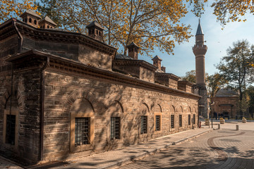 Obraz premium ınegöl historical square, Bursa, Turkey