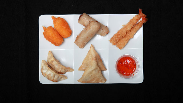 Entr&eacute;es Asiatiques