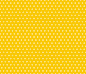 Seamless Yellow Polka Dots Background #Vector Graphics