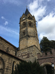 Fototapeta na wymiar Eisenach, Germany: St. Nicholas' Church