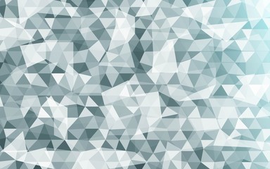 Geometric rumpled triangular low poly gradient illustration. Vector polygonal design.