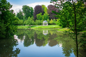 Fototapeta premium pond and lake in park