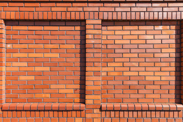 New Brick Wall With Shallow Niches