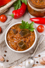 Traditional canned vegetables