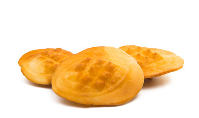 polish smoked cheese isolated