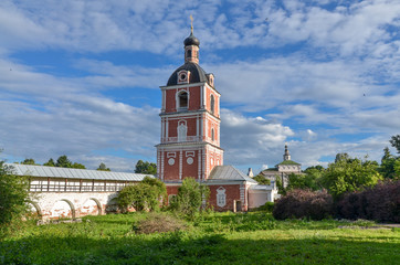 Epiphany church with belfry in Goritsky Monastery of Dormition Pereslavl-Zalessky, Yaroslavl...
