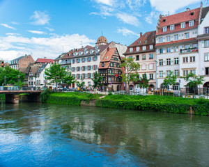 houses next to the river