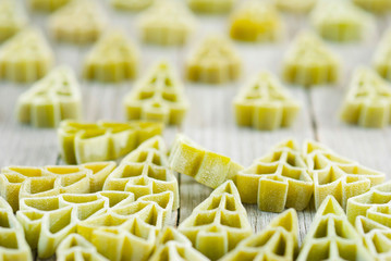 Christmas tree pasta