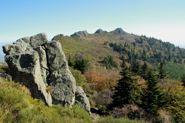 Paysage du Mont Pilat