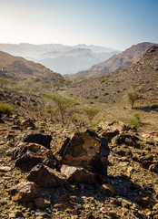 Al Hajar Mountains of Fujairah