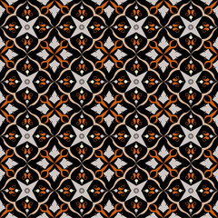 Dark royal pattern. Seamless vector background