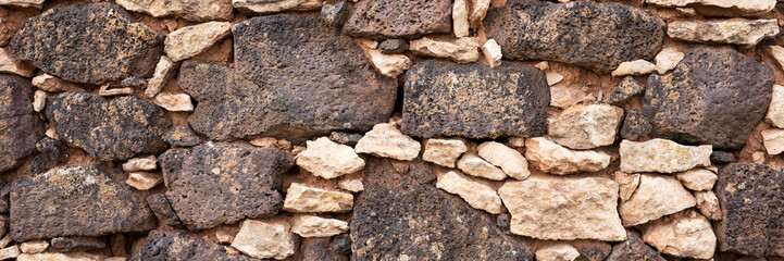 Natural stone wall background, natural stone texture