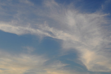 Fototapeta na wymiar Magical view of gorgeous strata cloudscape