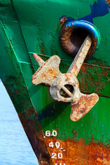 rusty anchor