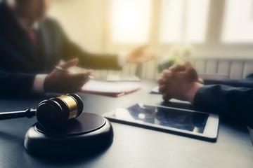 lawyer consulting and legal advice on a client system or preparing legal documents.