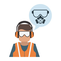 Construction worker avatar