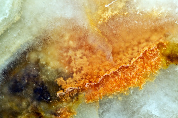 Beautiful Onyx Crystal Surface. Macro. Natural mineral background