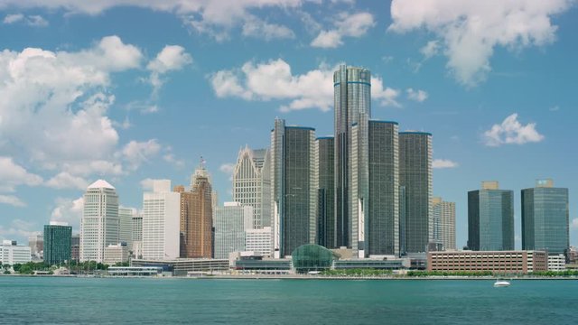 Nice Detroit Timelapse From Across The River Medium