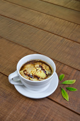 coffee with ice cream