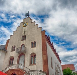 Fototapeta premium Landau in der Pfalz – kreisfreie Stadt im Bundesland Rheinland-Pfalz in Deutschland - Bild in HDR 